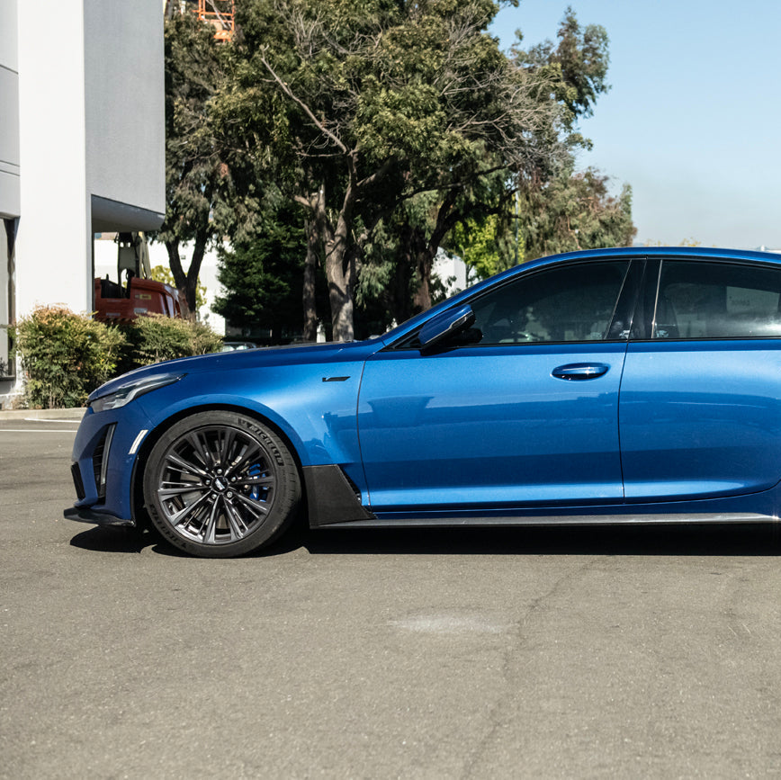 2020-Up Cadillac CT5-V Blackwing | Dry Carbon Fiber Side Fender Lower Piece