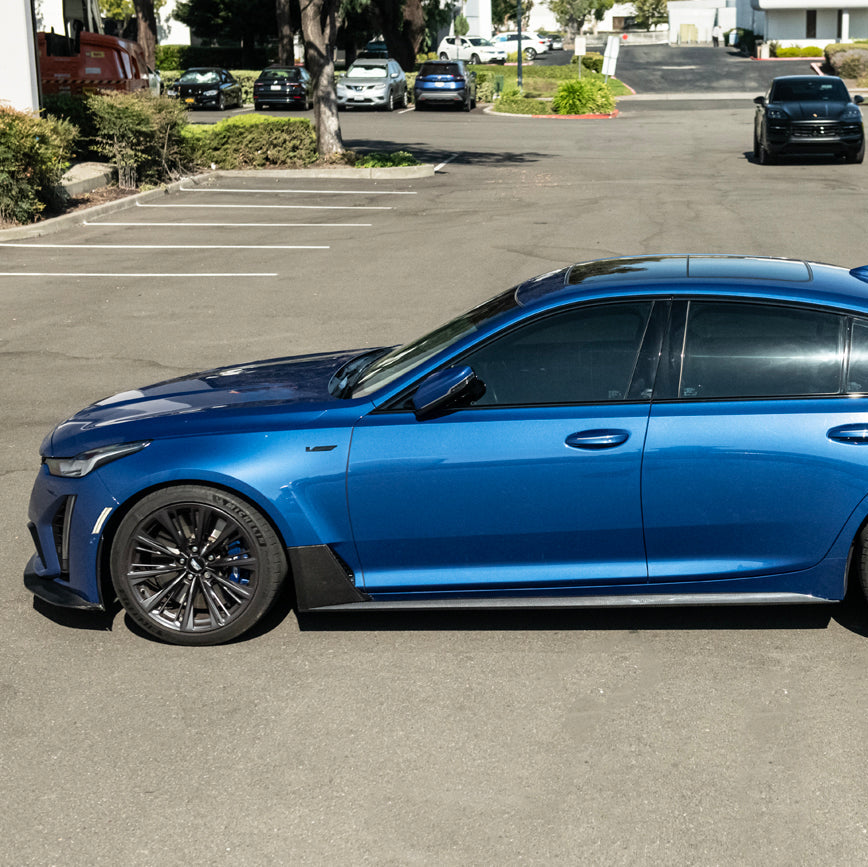2020-Up Cadillac CT5-V Blackwing | Dry Carbon Fiber Side Fender Lower Piece