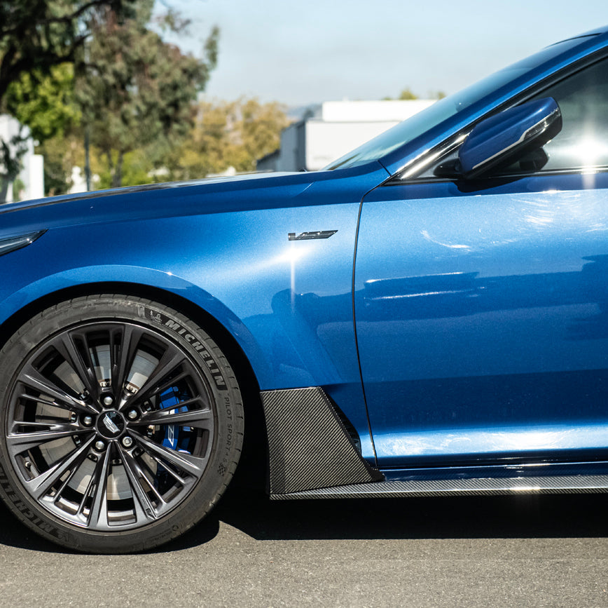 2020-Up Cadillac CT5-V Blackwing | Dry Carbon Fiber Side Fender Lower Piece