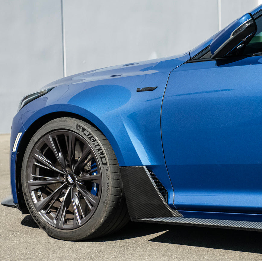 2020-Up Cadillac CT5-V Blackwing | Dry Carbon Fiber Side Fender Lower Piece