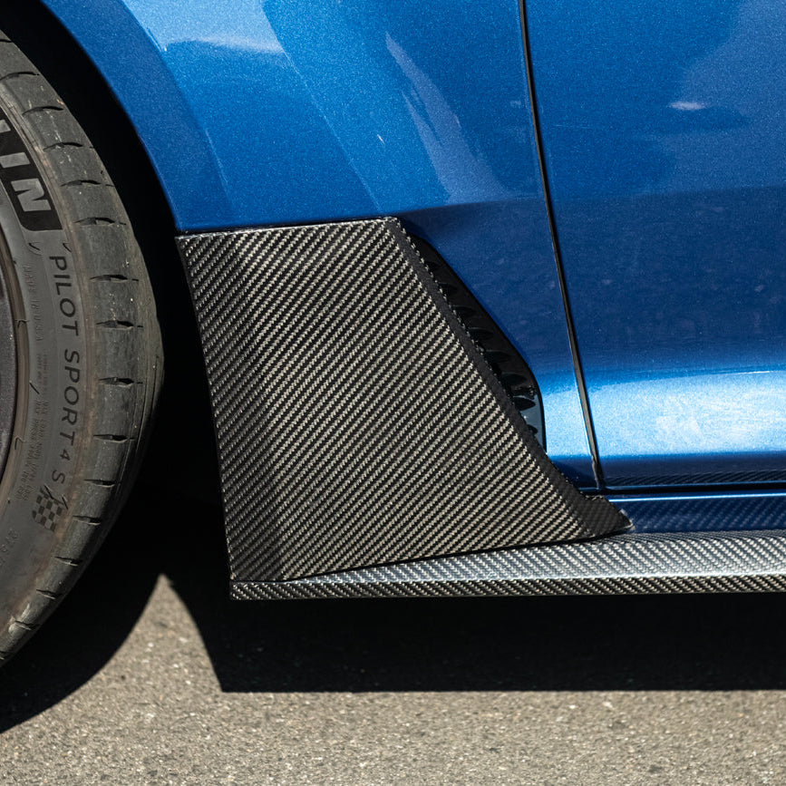 2020-Up Cadillac CT5-V Blackwing | Dry Carbon Fiber Side Fender Lower Piece