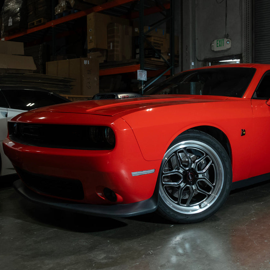 2015-23 Dodge Challenger | Front Bumper Amber LED Reflector Side Marker Light