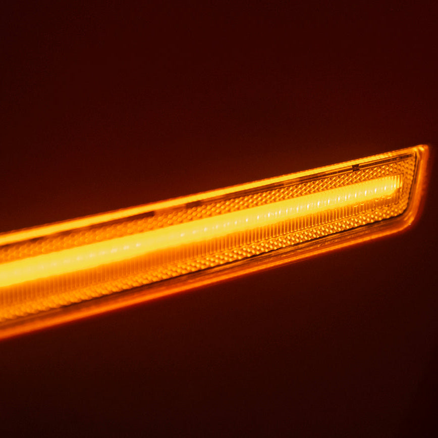2015-23 Dodge Challenger | Front Bumper Amber LED Reflector Side Marker Light