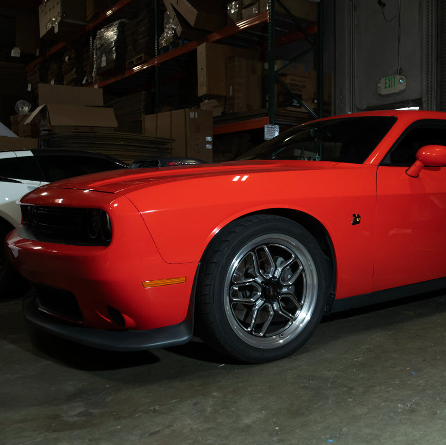 2015-23 Dodge Challenger | Front Bumper Amber LED Reflector Side Marker Light