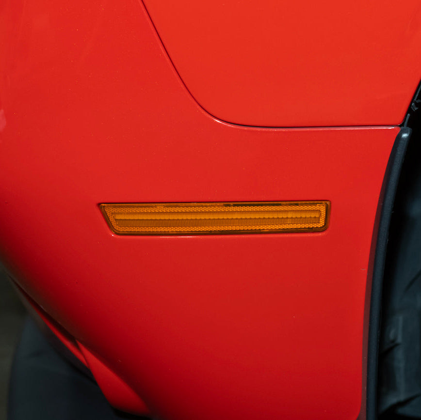 2015-23 Dodge Challenger | Front Bumper Amber LED Reflector Side Marker Light