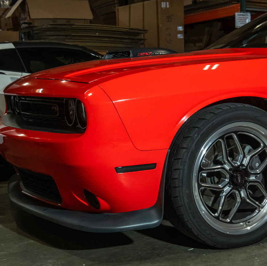 2015-23 Dodge Challenger | Front Bumper Amber LED Reflector Side Marker Light