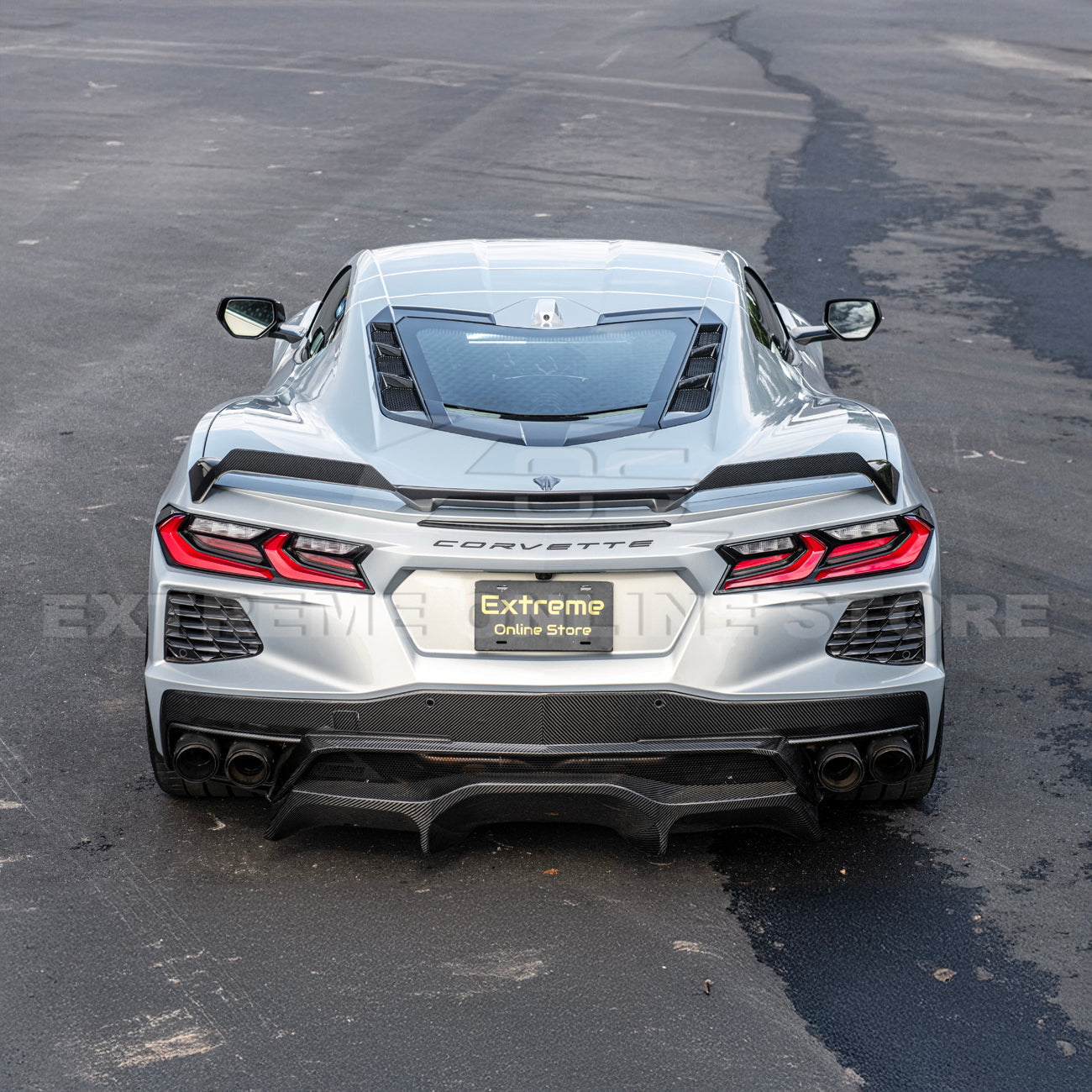 Z51 Package Corvette C8 Stingray Rear Add-On Wicker Extension