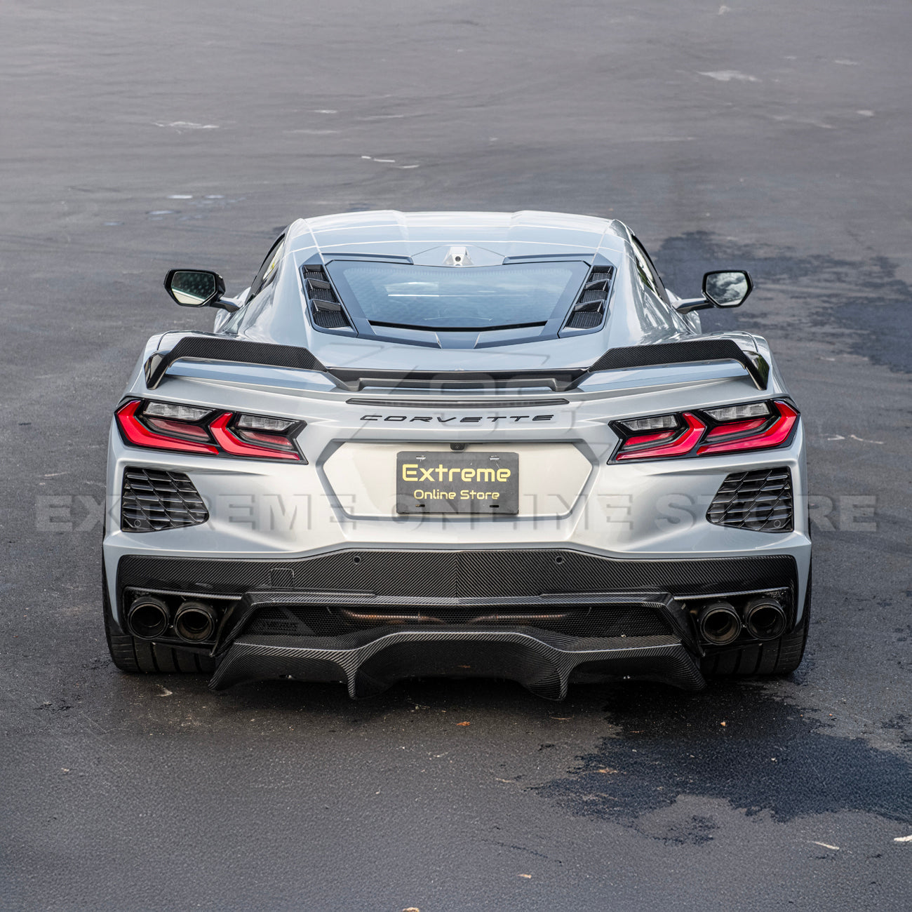 Z51 Wickerbill Package Corvette C8 Stingray Rear Trunk Spoiler
