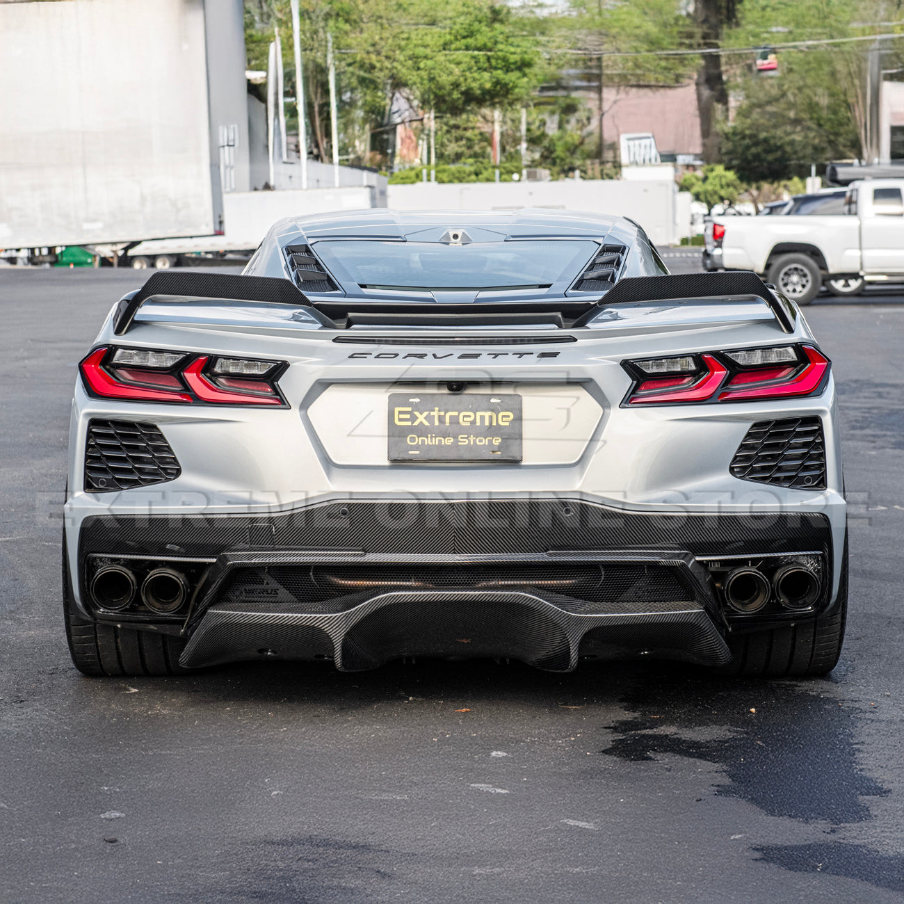 Z51 Wickerbill Package Corvette C8 Stingray Rear Trunk Spoiler