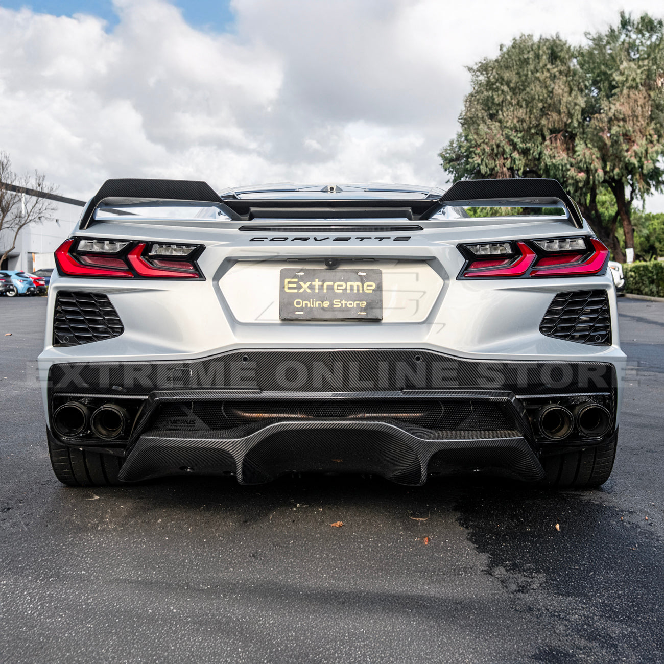Z51 Wickerbill Package Corvette C8 Stingray Rear Trunk Spoiler