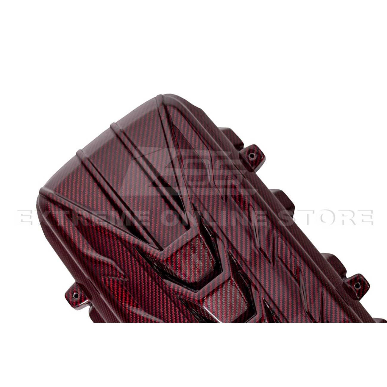 2020-Up Corvette C8 DRY CARBON FIBER LT2 Rear Engine Cover