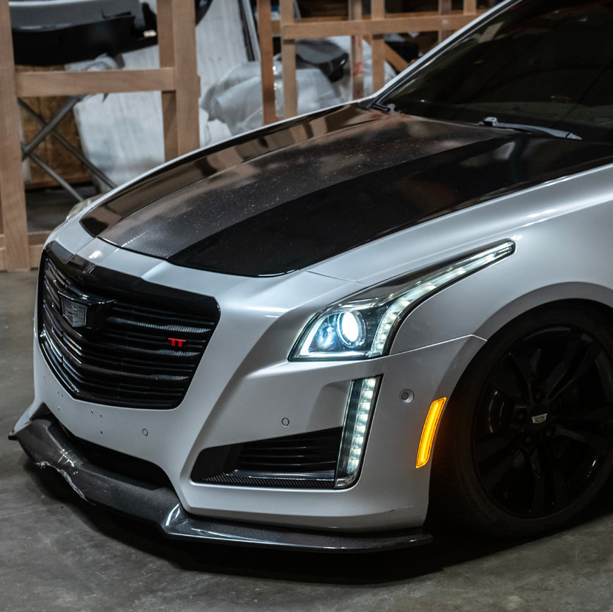 2014-19 Cadillac ATS & CTS | Front Bumper Amber LED Side Marker Lights