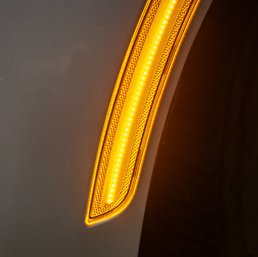 2014-19 Cadillac ATS & CTS | Front Bumper Amber LED Side Marker Lights