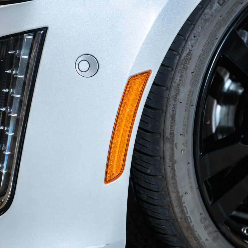 2014-19 Cadillac ATS & CTS | Front Bumper Amber LED Side Marker Lights