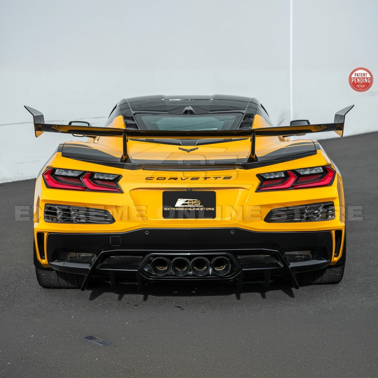 ZR1 Package Corvette C8 Z06 / E-Ray DRY CARBON FIBER Rear Spoiler