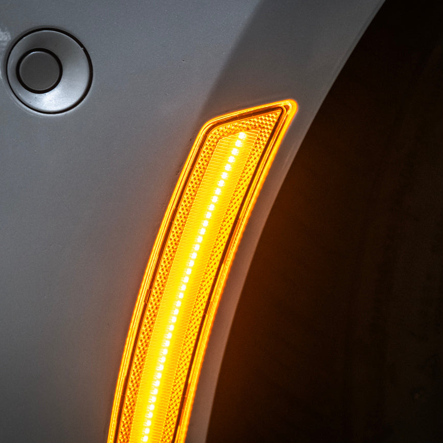 2014-19 Cadillac ATS & CTS | Front Bumper Amber LED Side Marker Lights