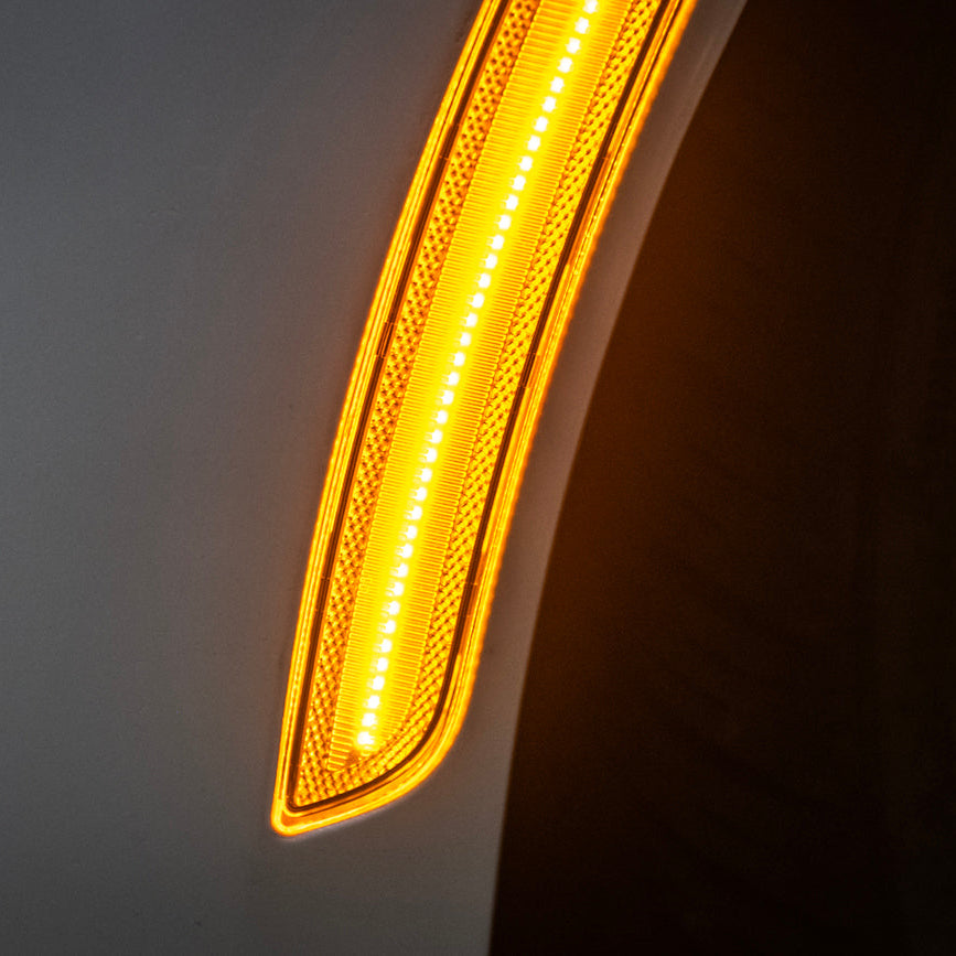 2014-19 Cadillac ATS & CTS | Front Bumper Amber LED Side Marker Lights