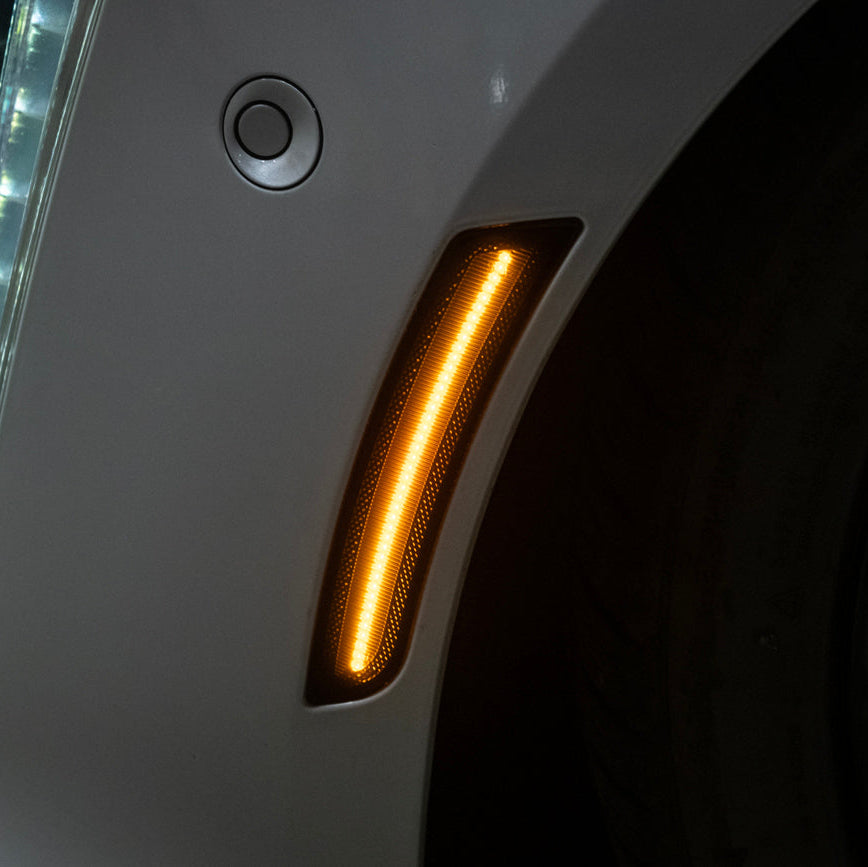 2014-19 Cadillac ATS & CTS | Front Bumper Amber LED Side Marker Lights