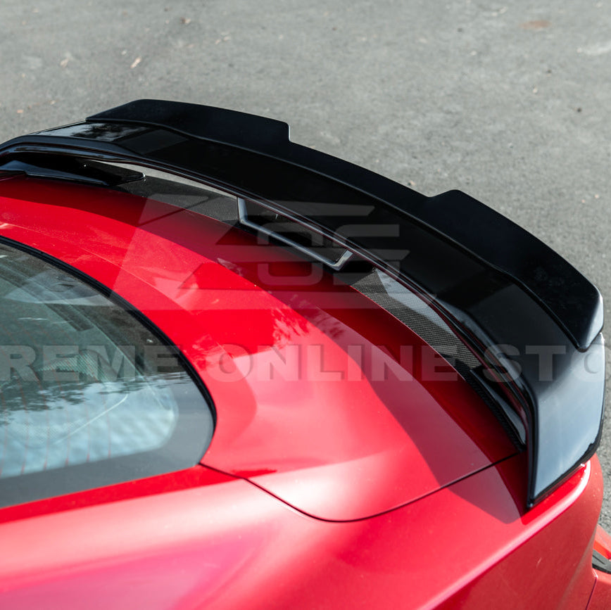 2024-Up Ford Mustang Dark Horse Rear Trunk Wing Gurney Flap Spoiler