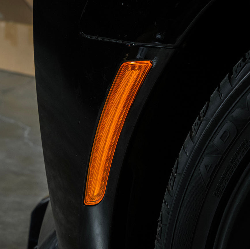 2016-24 Chevrolet Camaro | Front Bumper Amber LED Side Marker Lights