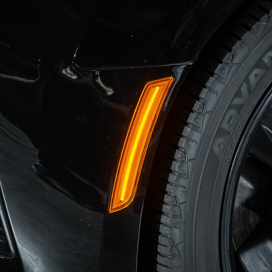 2016-24 Chevrolet Camaro Front & Rear LED Side Marker Light Set