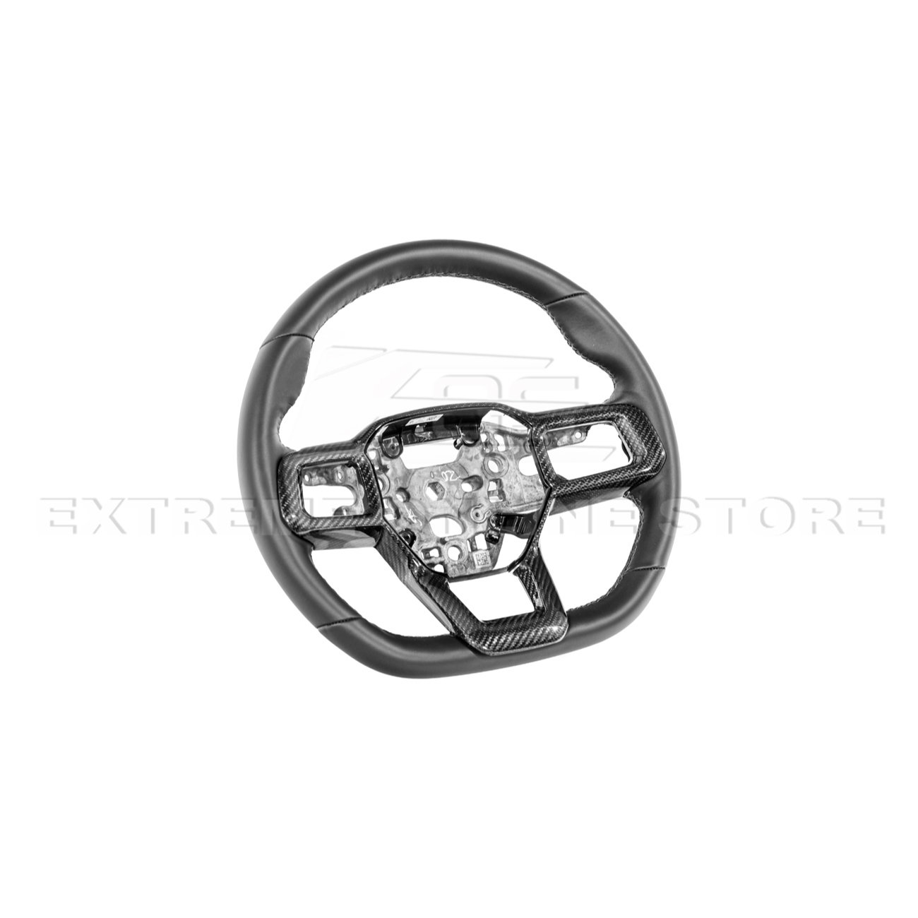 2024-Up Ford Mustang | CARBON FIBER Tape On Steering Wheel Trim Full Cover
