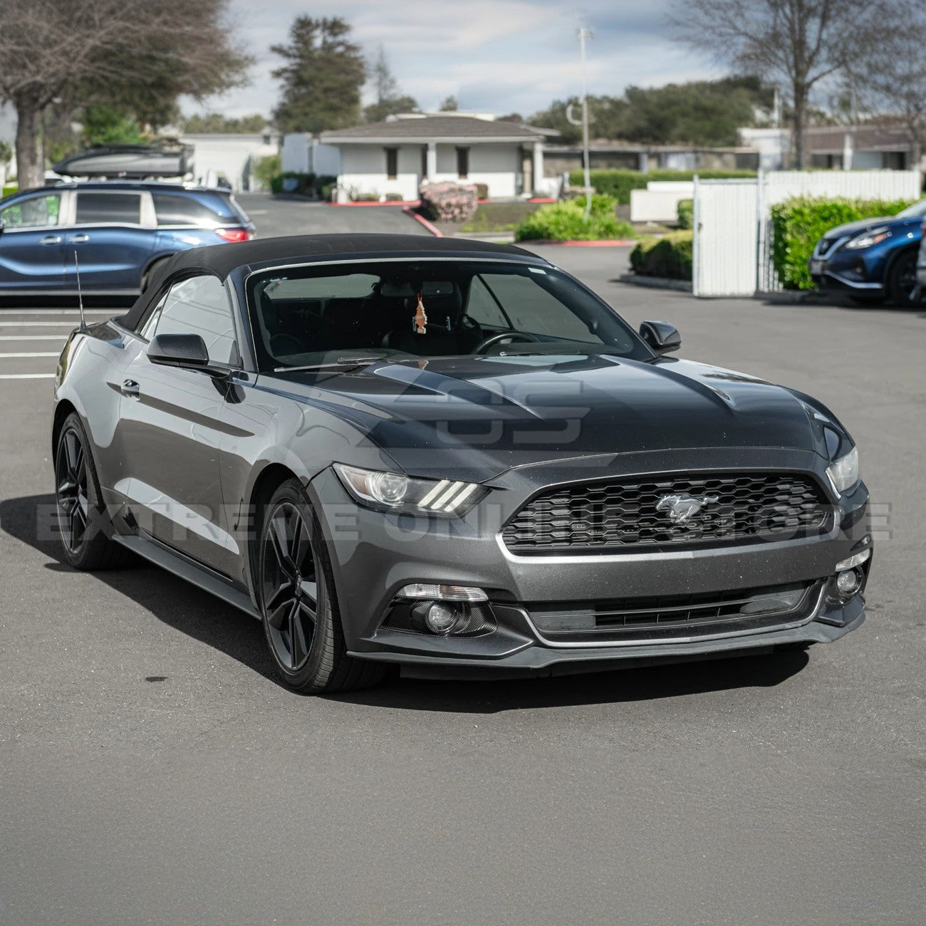 2015-23 Ford Mustang DRY CARBON FIBER Overlay Mirror Cap Cover Pair