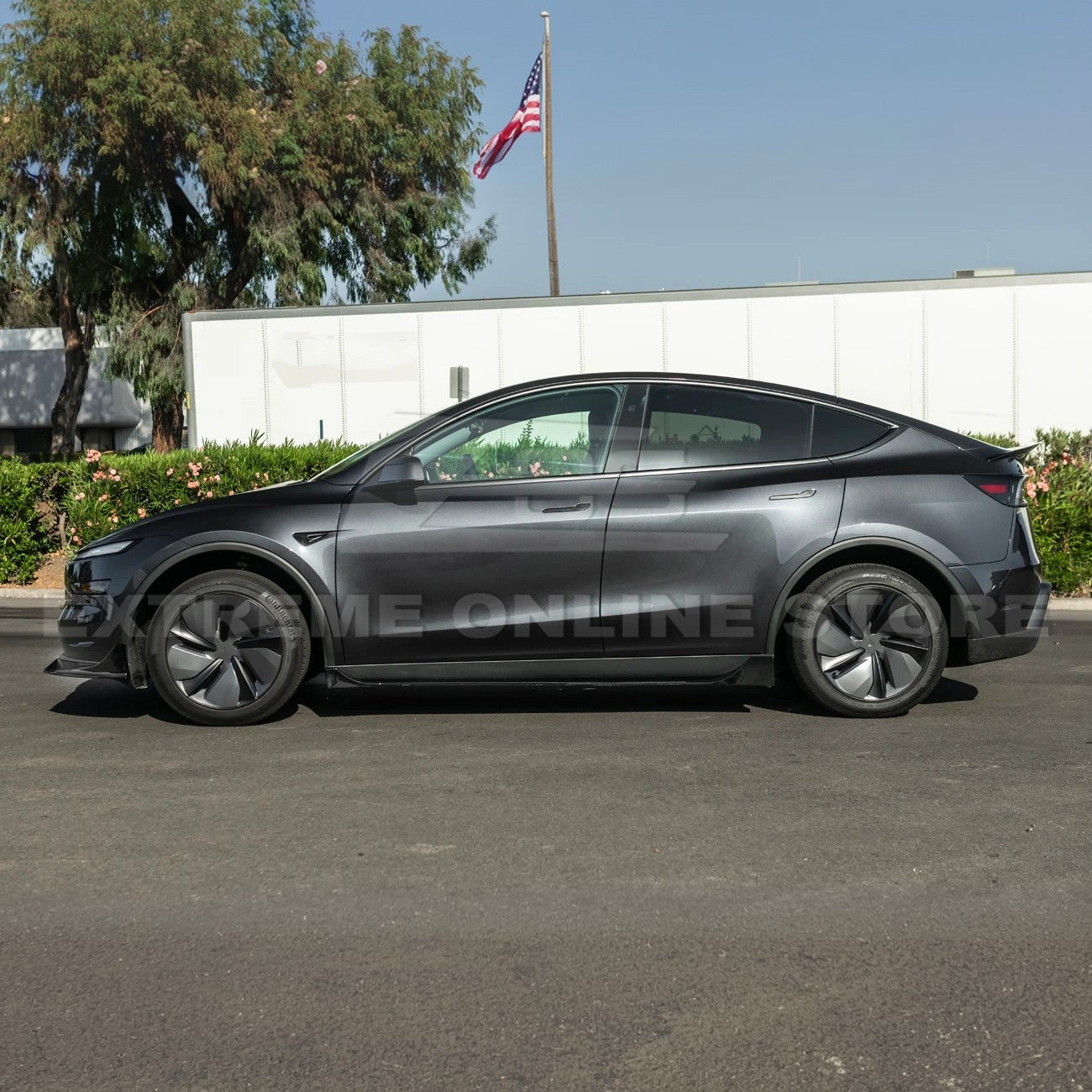 2025-Up Tesla Model YTrack Style Side Skirts Rocker Panel Pair