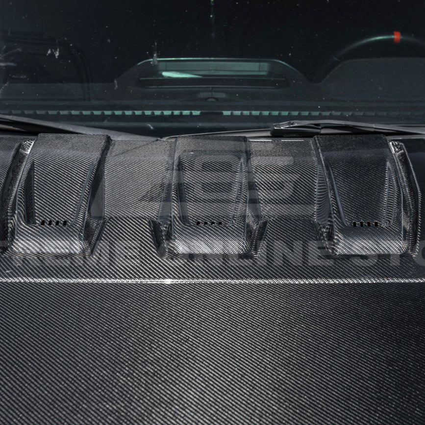 2021-Up F-150 Raptor Carbon Fiber Hood Cover