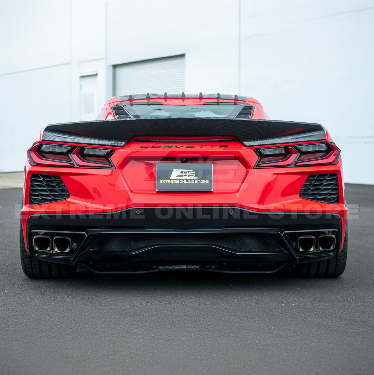 Ducktail Corvette C8 Stingray Rear Spoiler