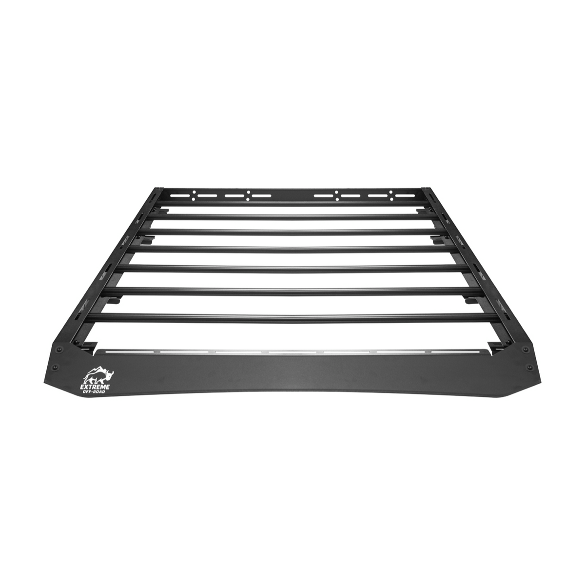2018-Up Jeep Wrangler | Carbon Steel Black Full-Length Roof Cargo Rack Ladder