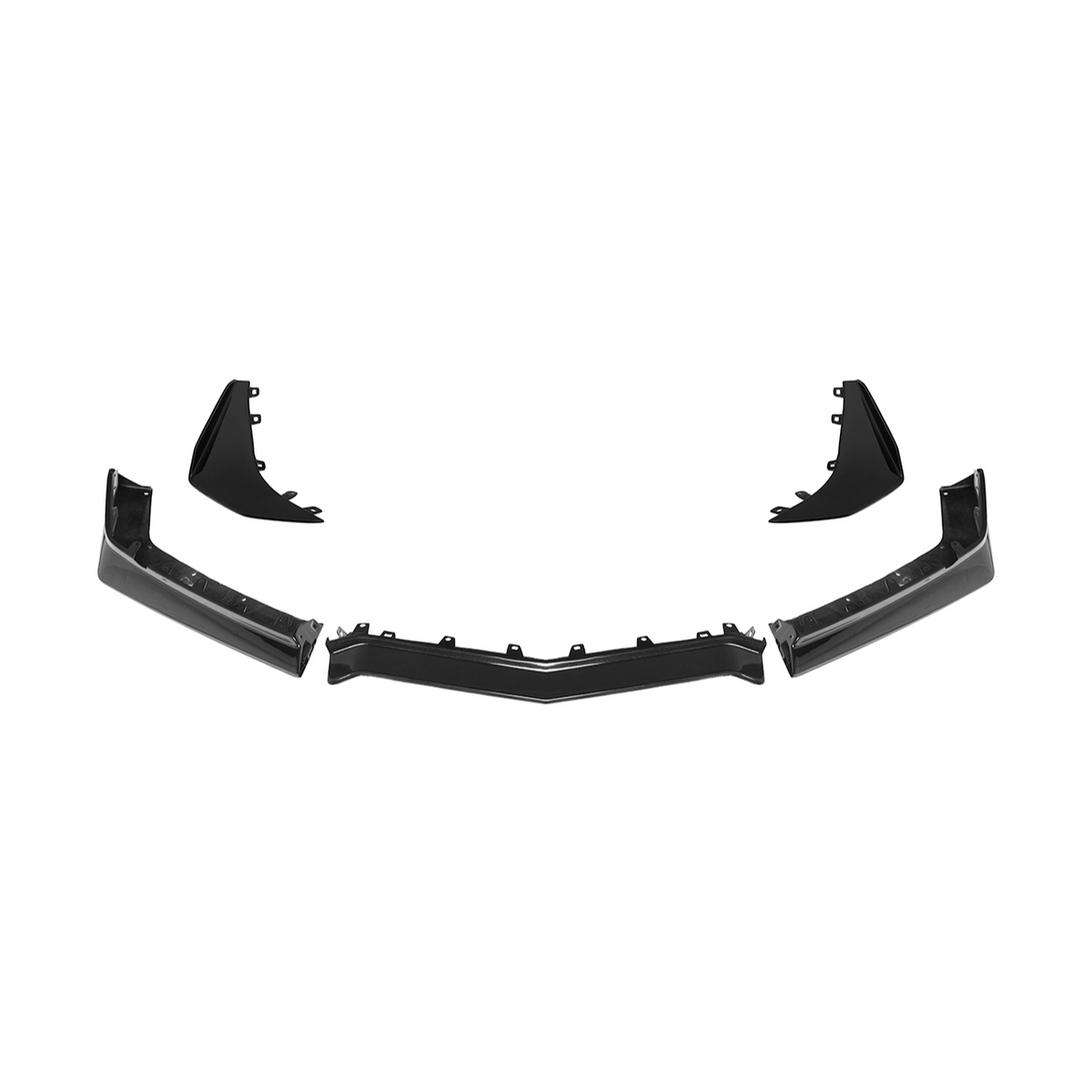 Corvette C8 Z06 | Z07 Package Dry Carbon Fiber Front Splitter & Canards