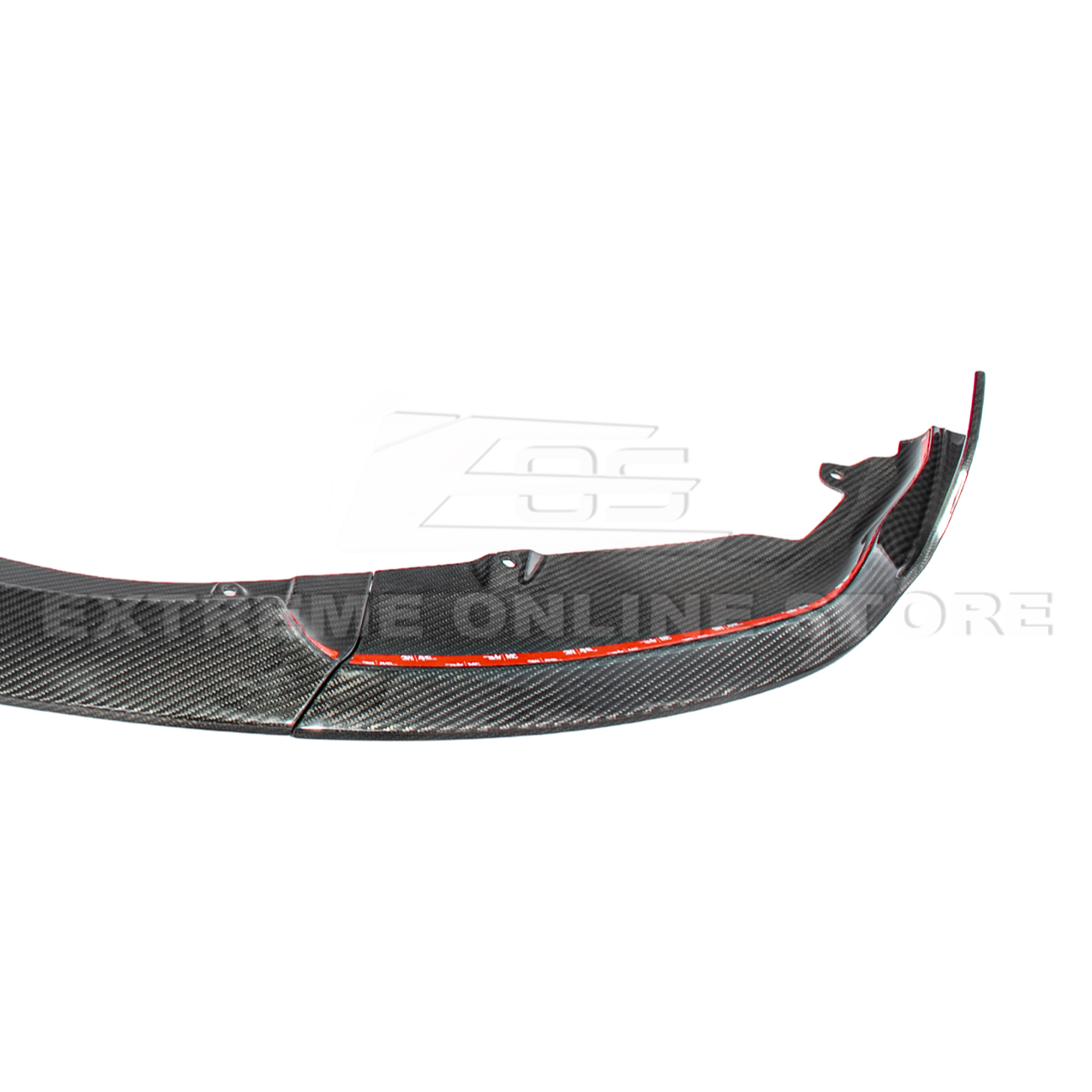 2023-Up BMW G87 M2 | TR Style 3PCS Dry Carbon Fiber Front Bumper Splitter Lip