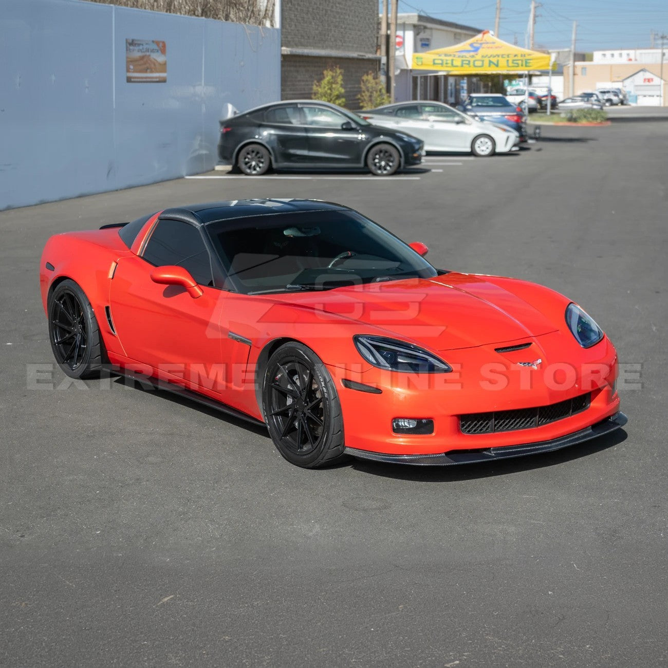Corvette C6 Grand Sport / Z06 Front Splitter Lip & Side Skirts Rocker Panels