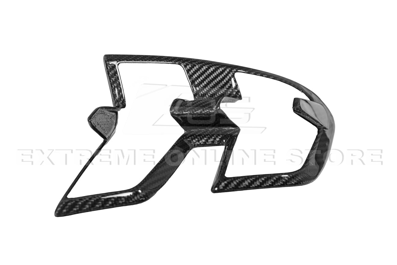 2021+ Ford Mustang Mach-E DRY Carbon Fiber Rear Tail Light Bezel Cover