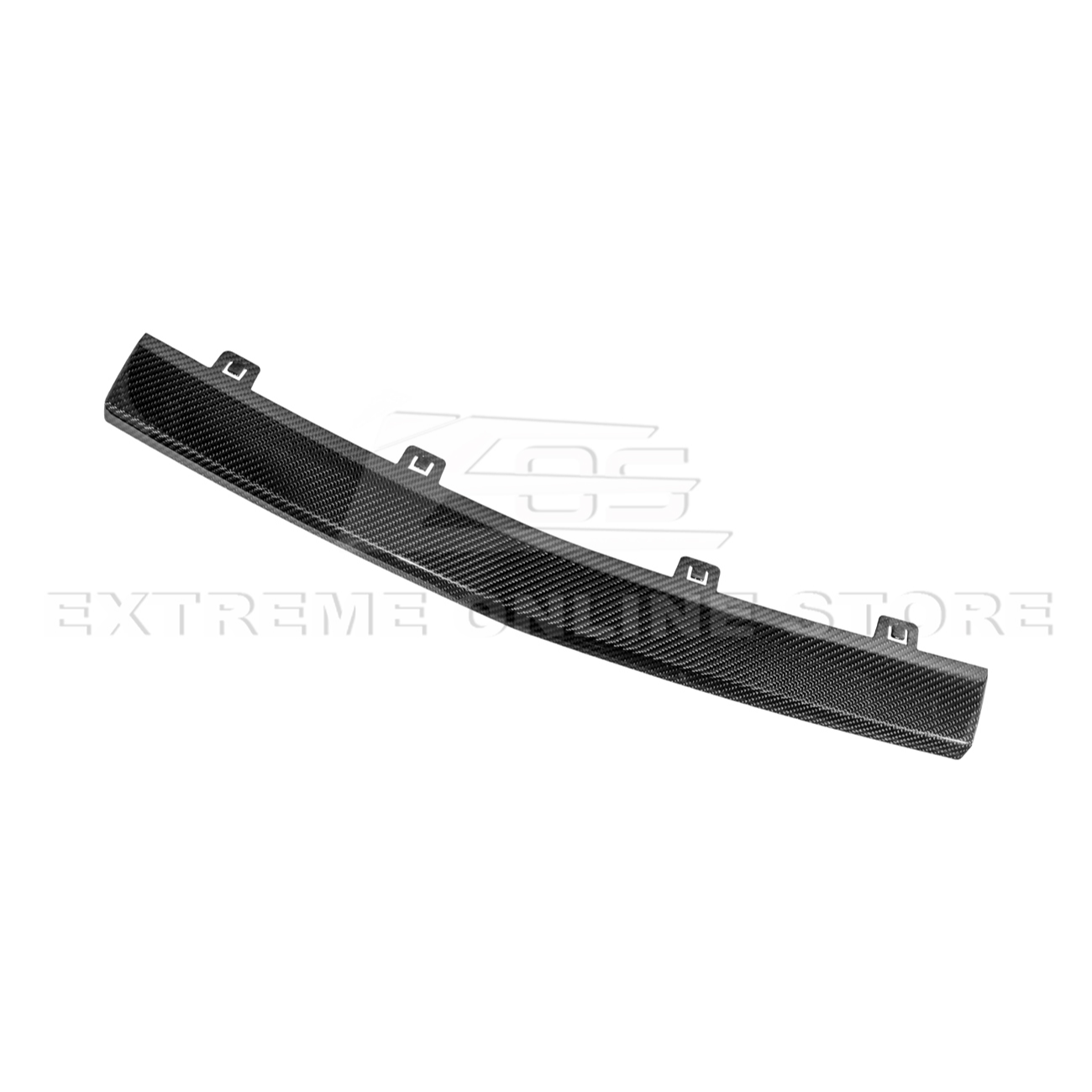 2024-Up Ford Mustang Dark Horse DRY CARBON FIBER Front Upper Middle Grille Trim