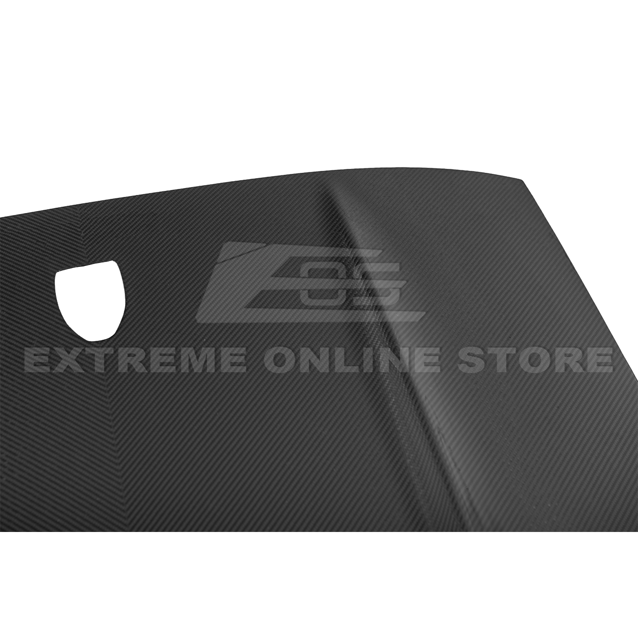 2015-Up Ford Mustang S650 Coupe Dry CARBON FIBER Tape-On Top Roof Panel Cover