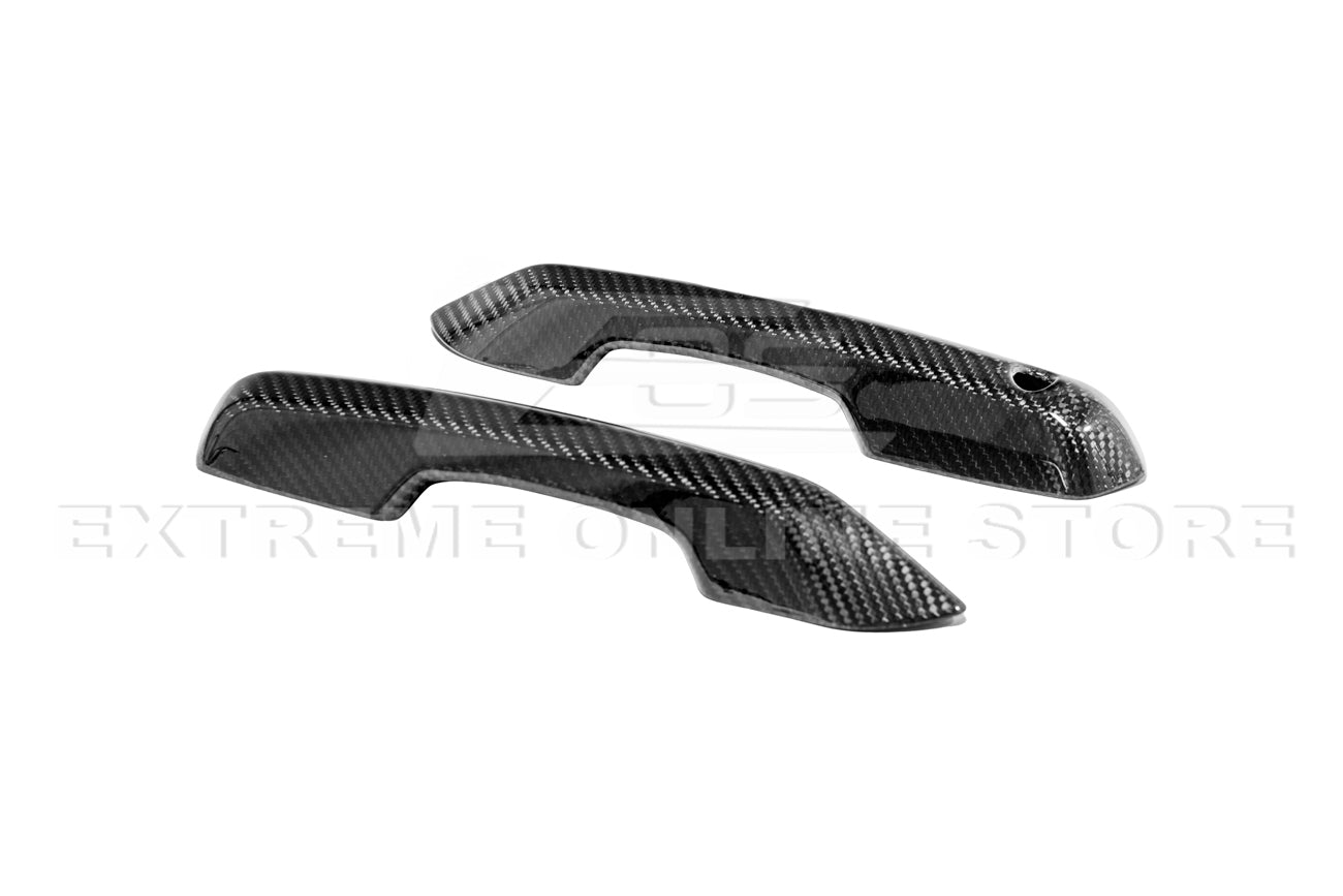 2024-Up Ford Mustang DRY CARBON FIBER Door Handle Cover