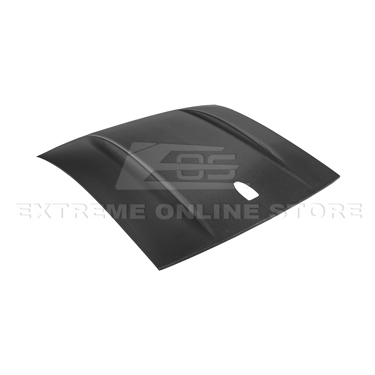 2015-Up Ford Mustang S650 Coupe Dry CARBON FIBER Tape-On Top Roof Panel Cover