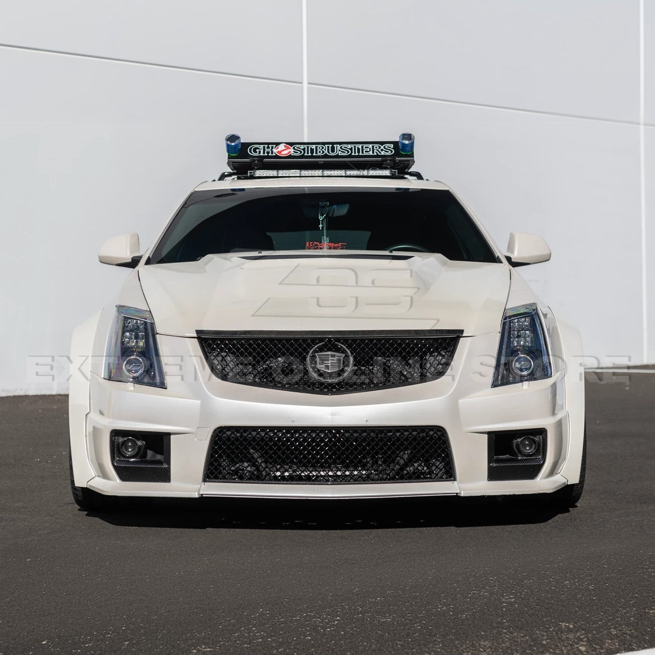 2009-15 Cadillac CTS-V Dry Carbon Fiber Front Fog Light Cover