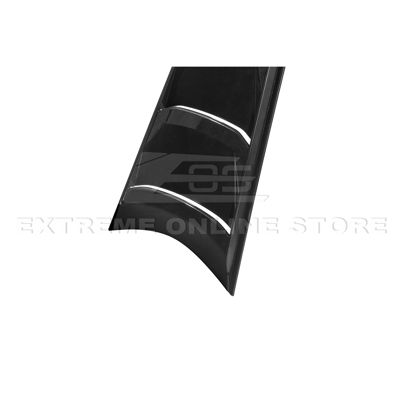 Corvette C8 | ZR1 Style CARBON FLASH Rear Window Vent Louver Cover