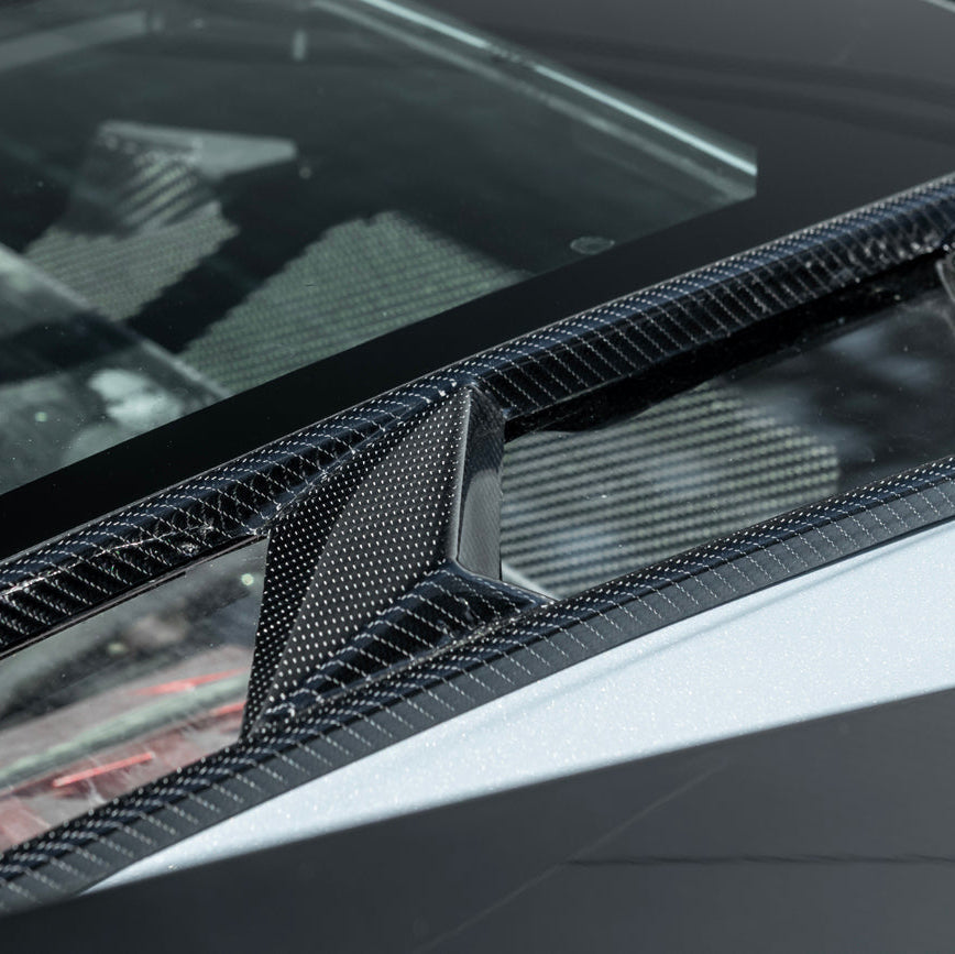 2020-Up Corvette C8 Convertible Rear Hatch Upper HTC Tonneau Window Inserts