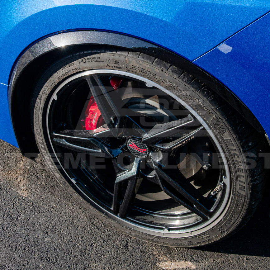 Chevrolet Corvette C8 DRY CARBON FIBER Side Wheel Fender