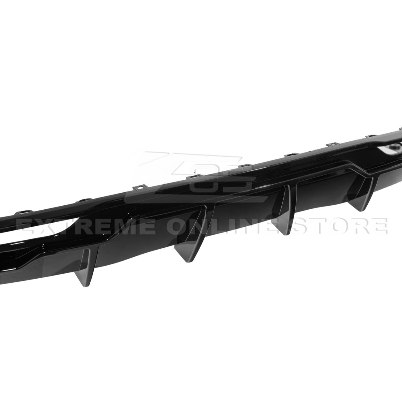 2024-Up Tesla Model 3 Track Style Rear Bumper Diffuser Lip