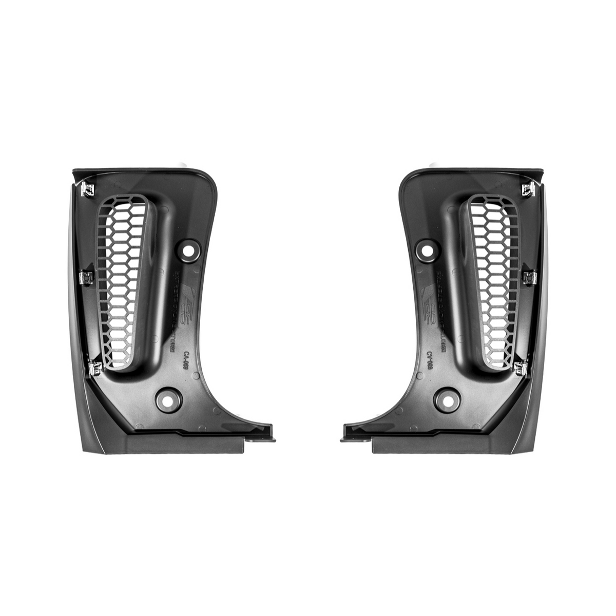 Corvette C8 Z06 Extended V2 Rear Mud Flaps Splash Guards