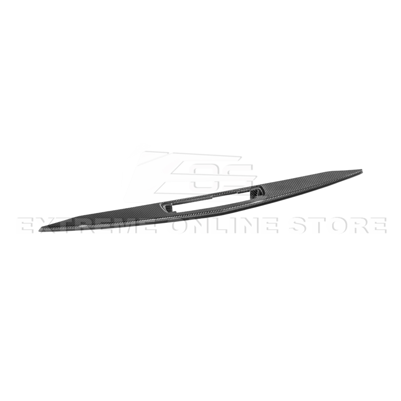 2022-Up Cadillac CT5 Dry Carbon Fiber Rear Deck Lid Center Applique Trunk Insert
