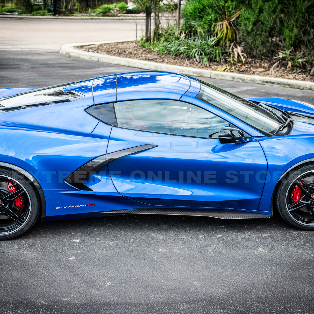 Chevrolet Corvette C8 Z06 Conversion Side Skirts