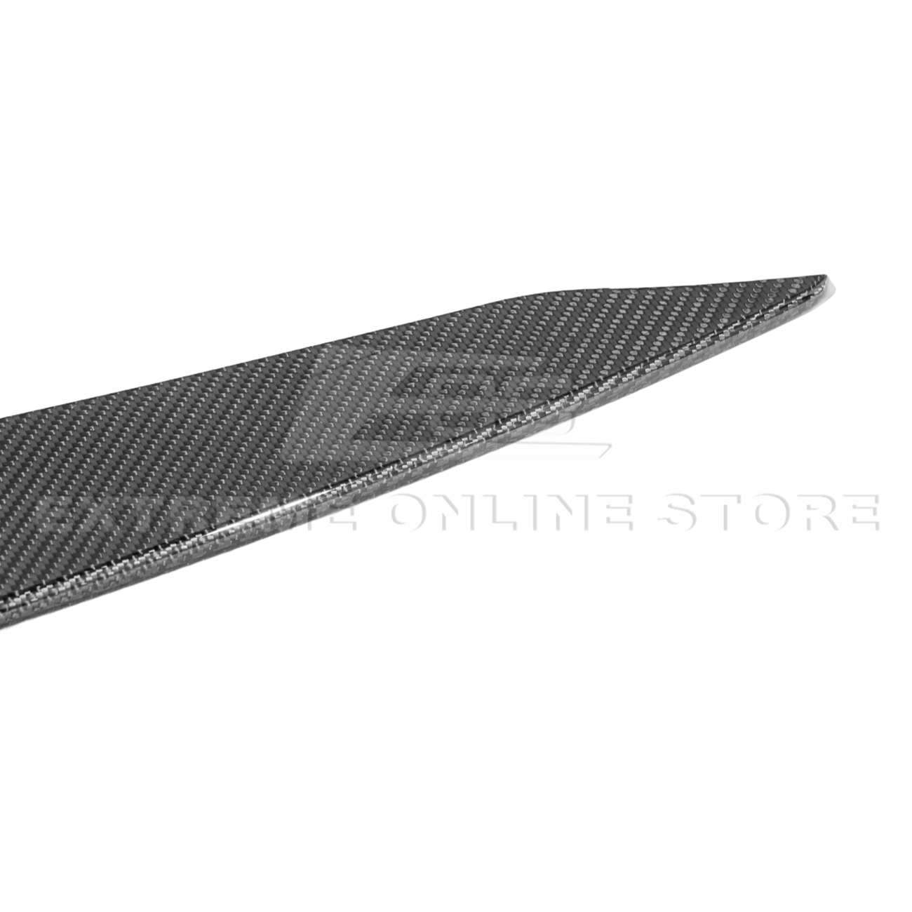 2022-Up Cadillac CT5 Dry Carbon Fiber Rear Deck Lid Center Applique Trunk Insert