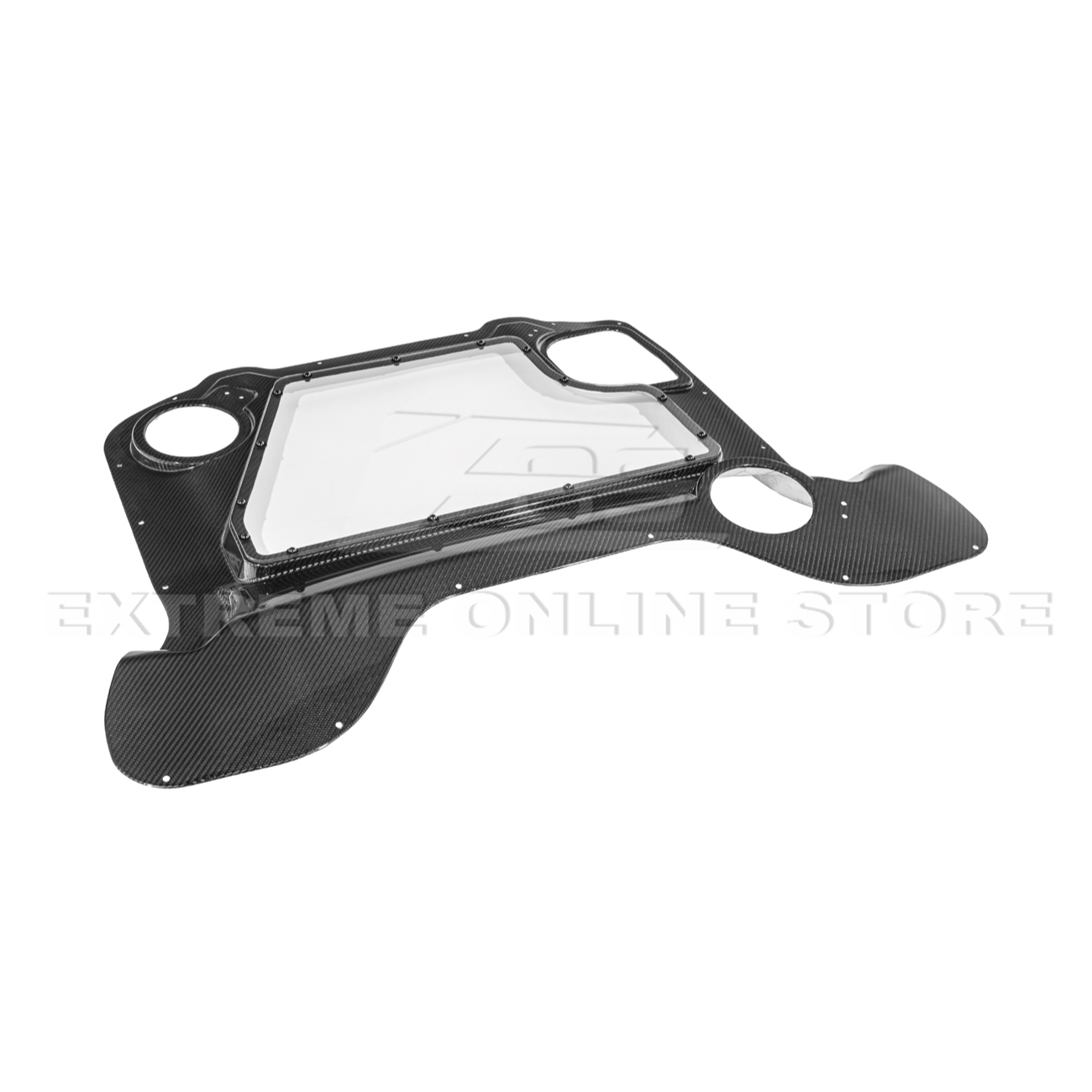 Corvette C8 HTC DRY Carbon Fiber Engine Bay Panel Cover