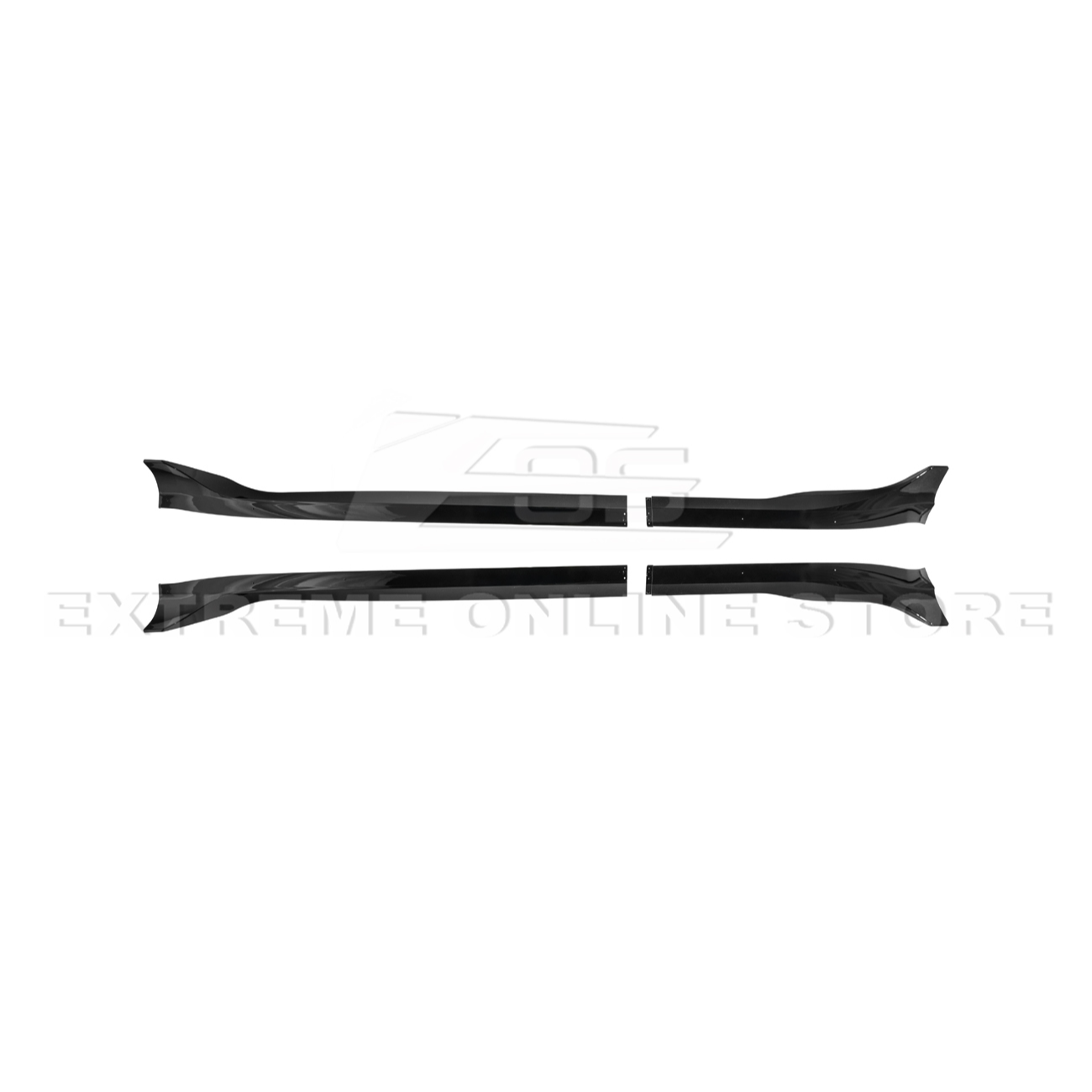 2024-Up Tesla Model 3 Track Style Side Skirts Rocker Panel